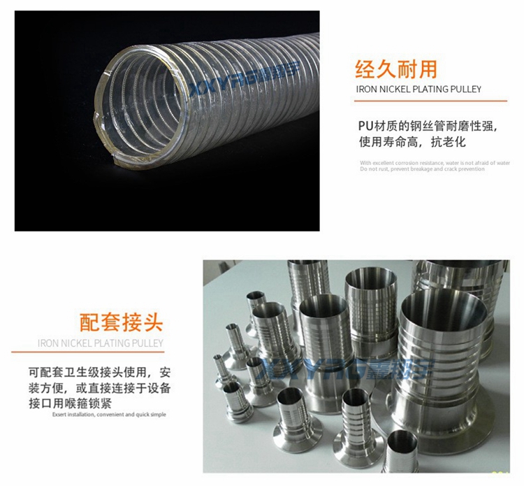 食品級PU鋼絲管 食品級PU鋼絲管